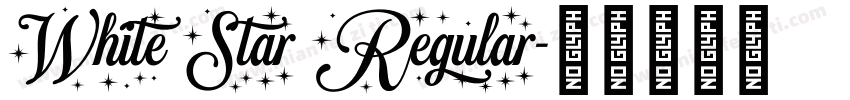 White Star Regular字体转换